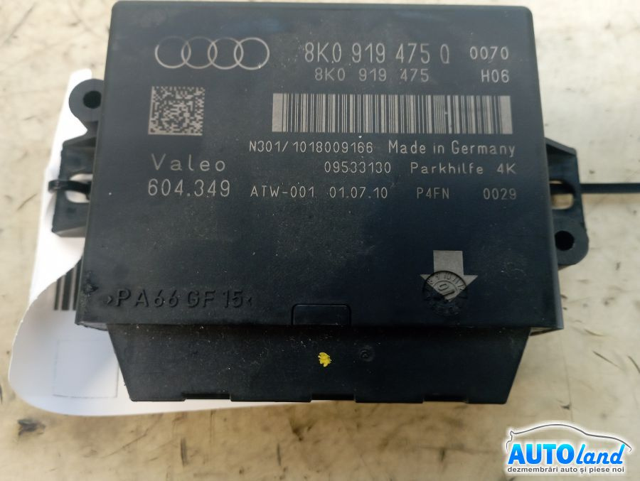 Modul Electronic 8k0919475q Senzori Parcare Audi A4 8K 2007