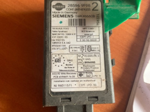 Modul Electronic Nissan Almera, 285969F98 28596 9F98 5WK48660B ,,,,