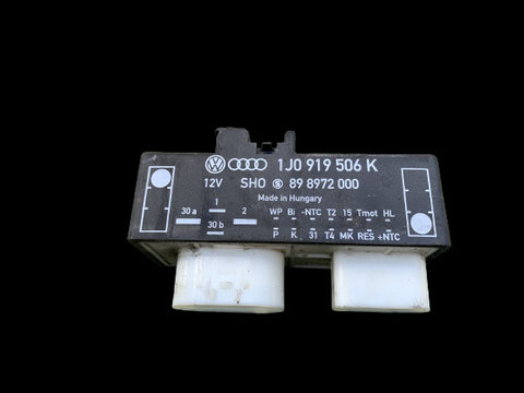 Modul electroventilatoare racire motor Cod: 1J0919506K Skoda Octavia [facelift] [2000 - 2010] Liftback 5-usi 1.9 TDI MT (110 hp)