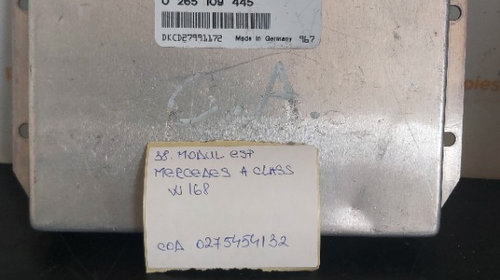 Modul ESP MERCEDES W168 Cod 0275454132