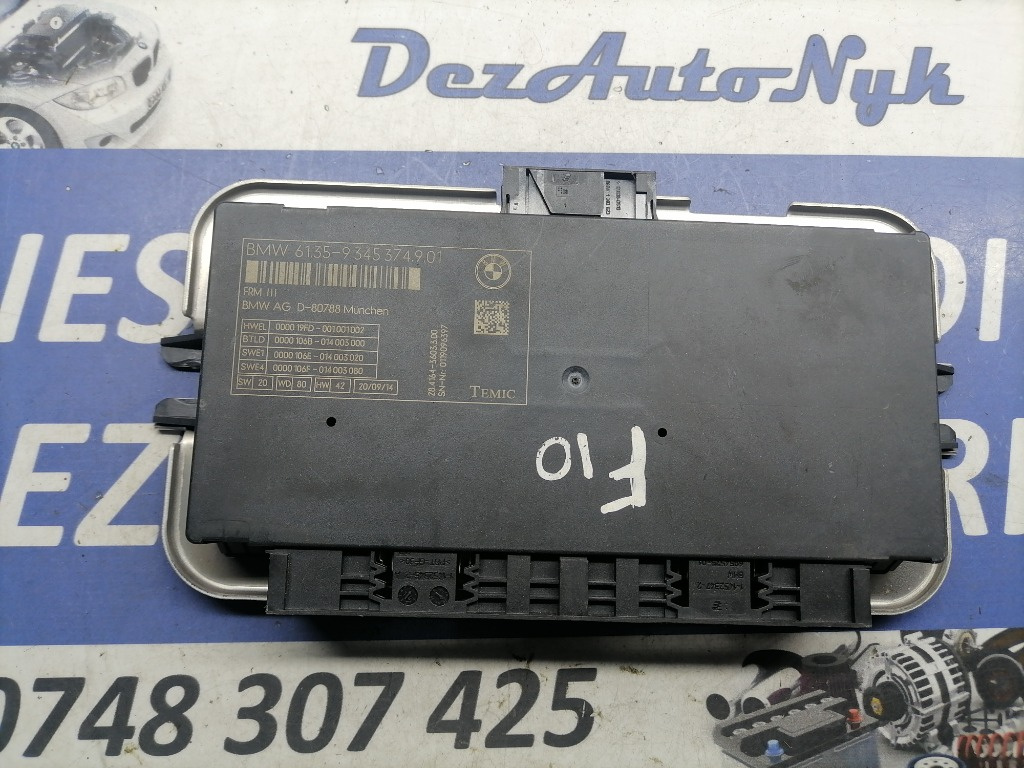 Modul faruri xenon FRM BMW F10 F11 61359345374901 