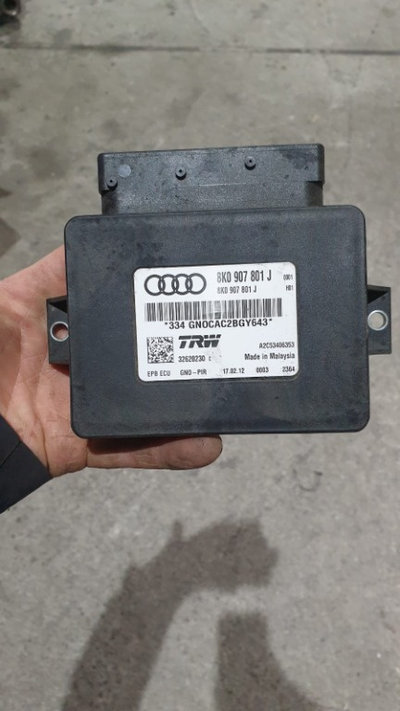 Modul frână de mână audi A4 B8 Cod 8K0907801 K