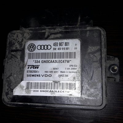 Modul Frana De Mana 4E0 907 801 Audi A8 2002-2009