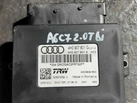 Modul frana de mana Audi A6/A7/A8 Cod 4H0907801G