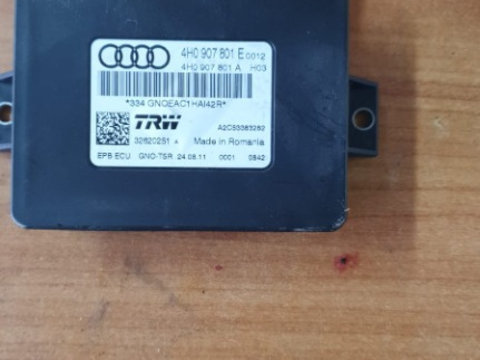 Modul Frana de Mana Audi A6 C7, 4G 2.0 DCI COD: 4H0907801E