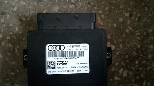 Modul frana de mana Audi A8 D4 cod 4H090