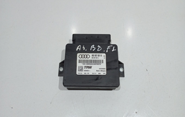 Modul frana mana 8K0907801N Audi A4 B8/8K [facelift] [2011 - 2016]