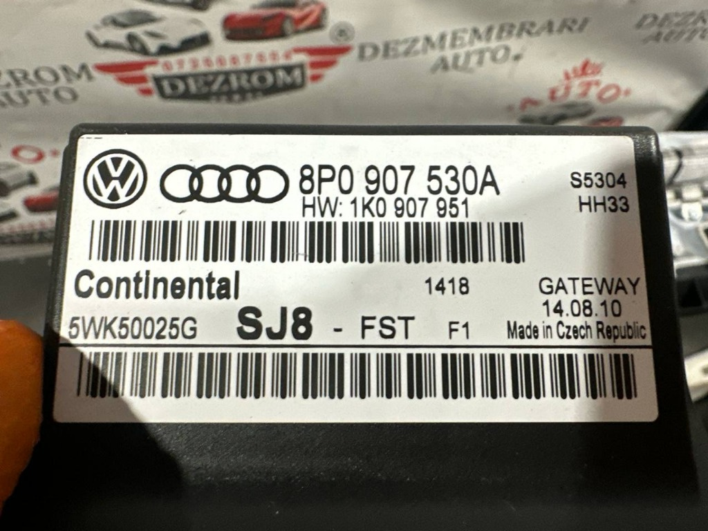 Modul Gateway 8P0907530A Audi A3 Sportba
