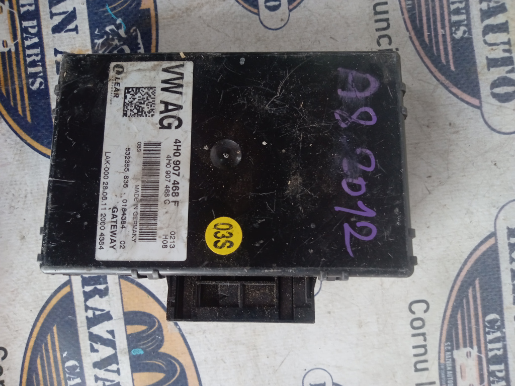 Modul Gateway Audi A8 2012, 4H0907468F