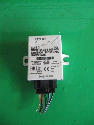 MODUL / IMOBILIZATOR COD 61.35-6905669 / 62WB800 B