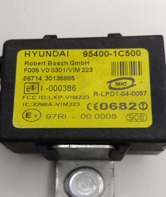 Modul Imobilizator, cod 95400-1C500 95400-1C500 Hyundai Getz [2002 - 2005]