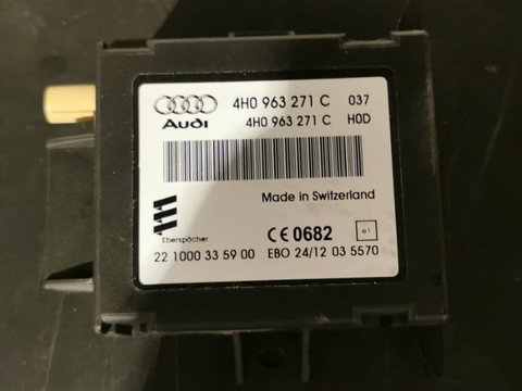 Modul incalzire auxiliara 4H0963271C Audi A6 4G break