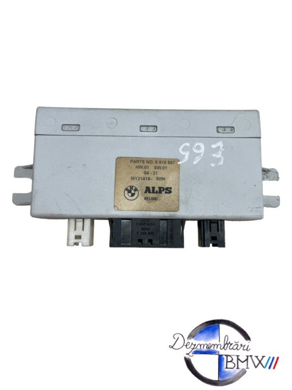 Modul incalzire scaun BMW Seria 7 E65, cod 6918567
