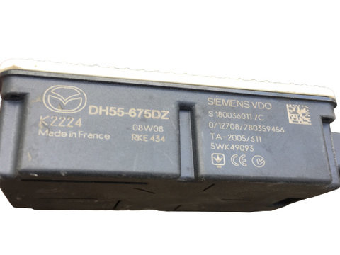 Modul inchidere centralizata Cod: DH55-675DZ S180036011C Mazda 6 GH [2007 - 2012] Liftback 2.0 MZR-CD MT (140 hp)