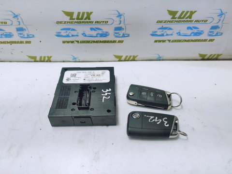 Modul keyless cu chei 5q0959435a Volkswagen VW Golf 7 [2012 - 2017] Alltrack