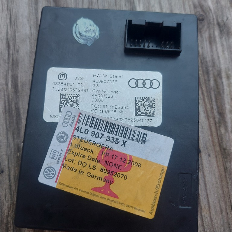 Modul Keyless Entry Audi Q7 an 2005 2006 2007 2008 cod 4L0907335 cod 4L0910335