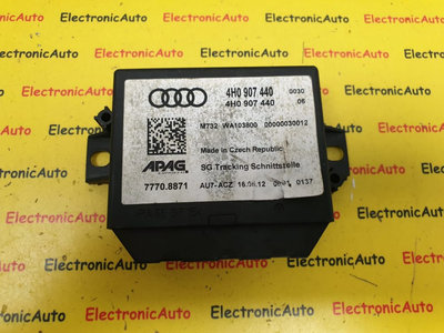Modul Localizare GPS Audi A6 A7 A8, 4H0907440, M73
