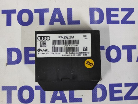 Modul lumina ambientala Audi A8 D4 4H, cod 4H0907412
