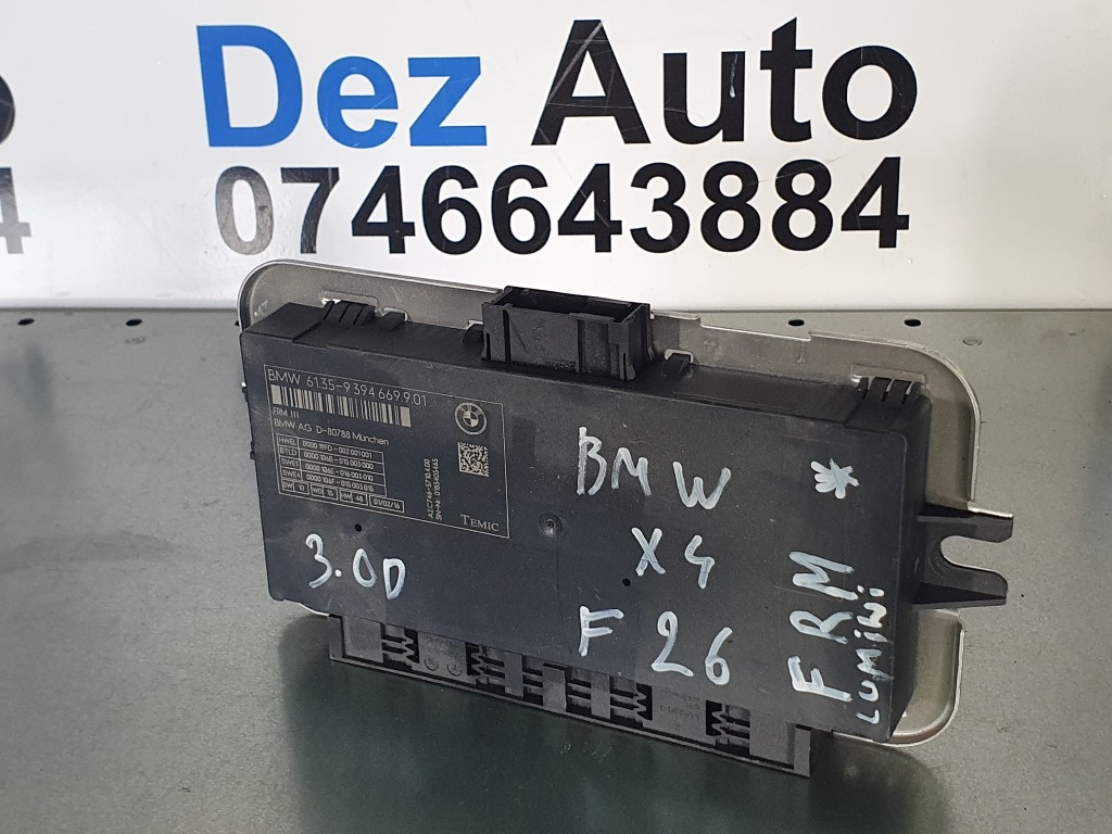 Modul lumini BMW X4 F26 3.0Tdi FRM 3