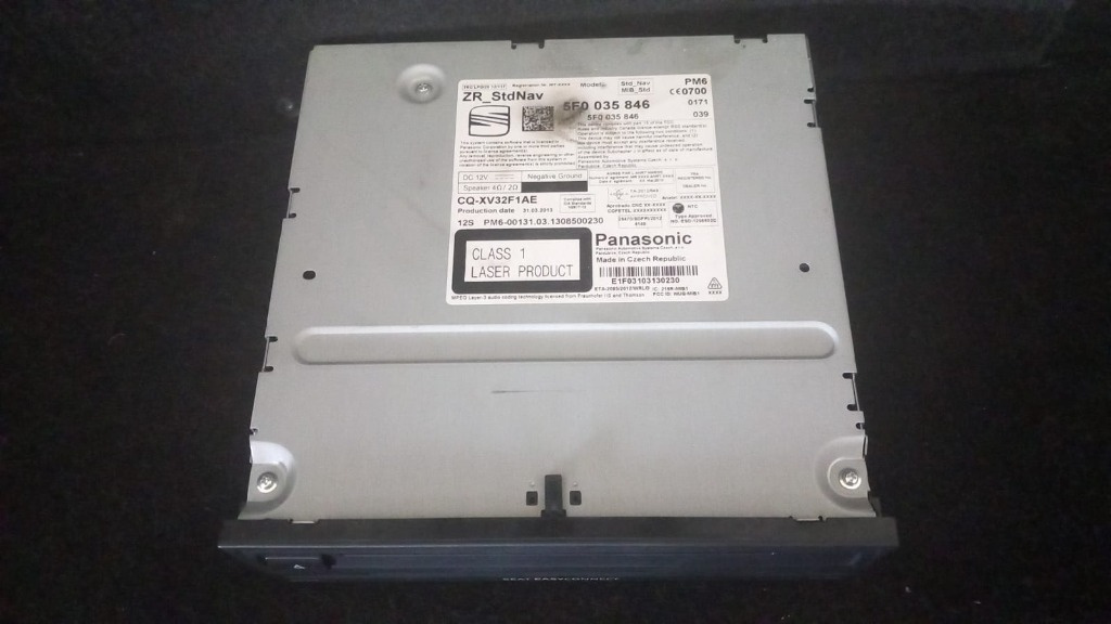 MODUL MEDIA SEAT LEON 5F 5F0035846