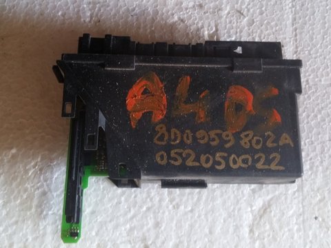 Modul motoras geam electric dreapta spate Audi A4 B6, cod 8D0959802A, inv. 052050022