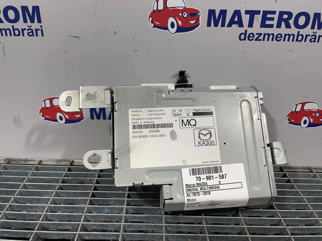 MODUL MULTIMEDIA MAZDA 3 3 - - (2013 2018)