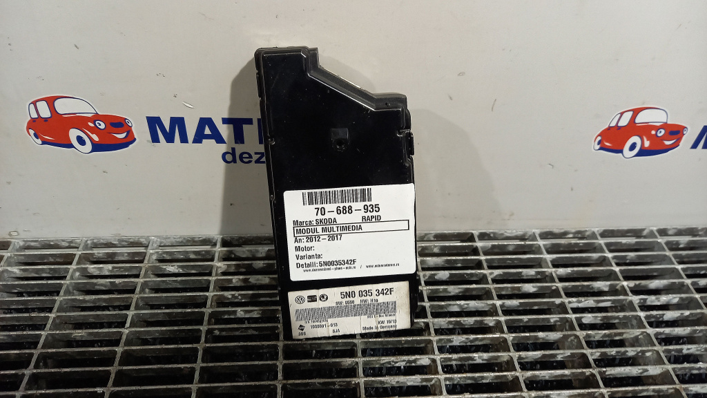 MODUL MULTIMEDIA SKODA RAPID RAPID - - (2012 2017)