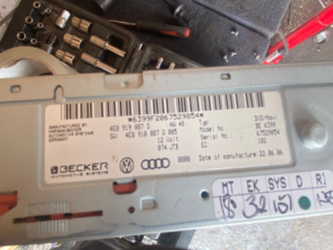 Modul navigatie Audi Q7 3.0 TDI BUG 4E0919887D 4E0910887Q