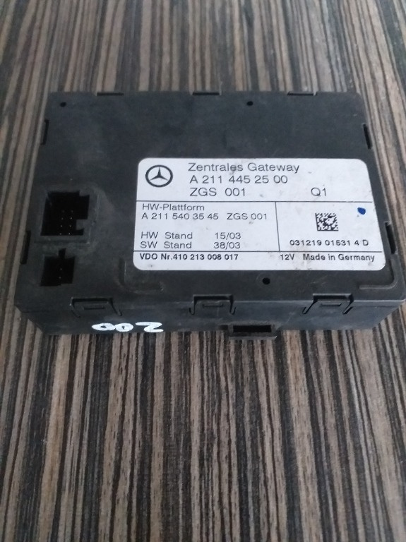 Modul închidere centralizată Mercedes E211, an fabricatie 2004, cod. A 211 445 25 00