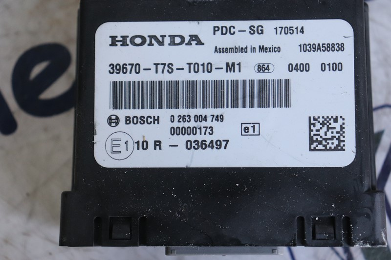 MODUL PARCARE HONDA HR-V 1.5i-VTEC / AN : 2017 - COD 39670-T7S-T010-M1