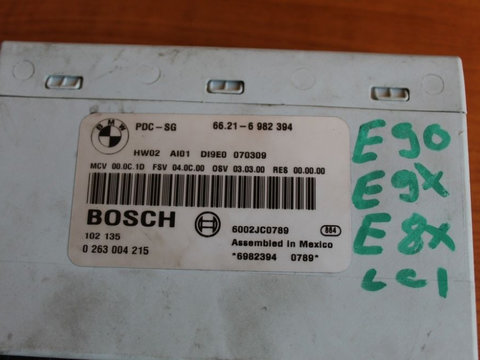 Modul PDC BMW e87 E90 e91 modul senzori parcare bmw e87 e90