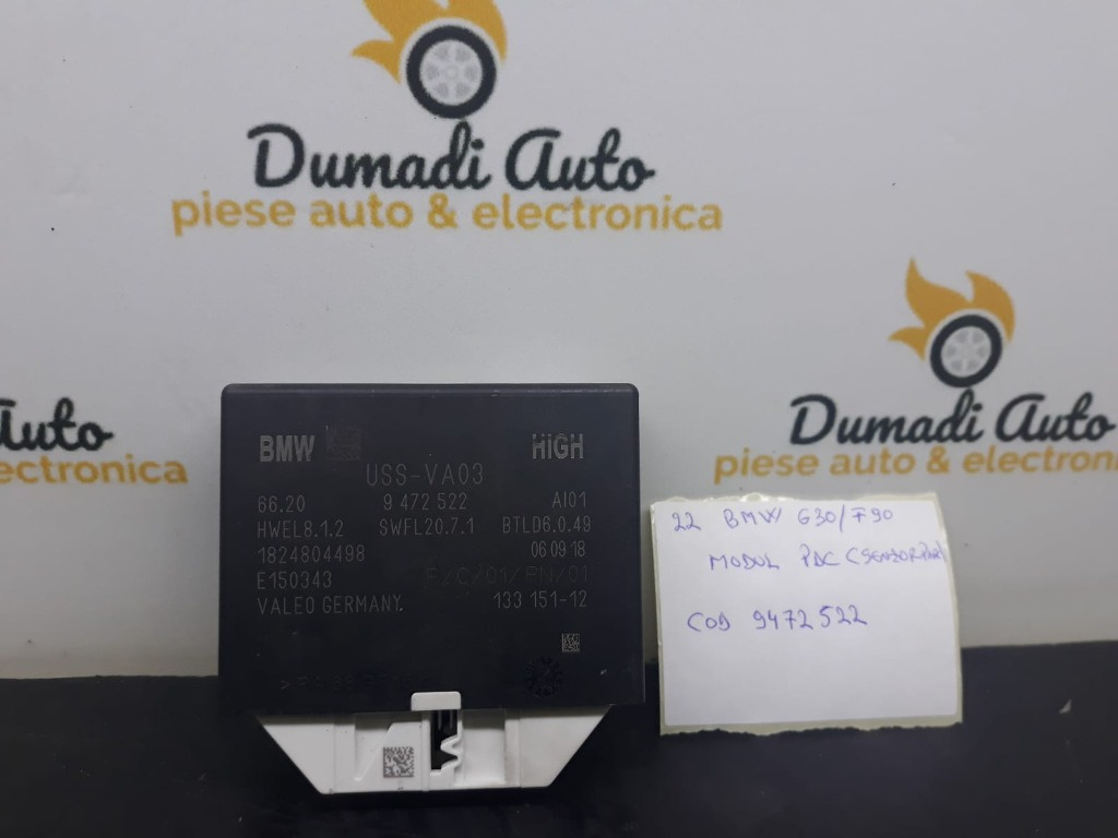 Modul PDC BMW SERIA 5 G30,F90 Cod 9472522