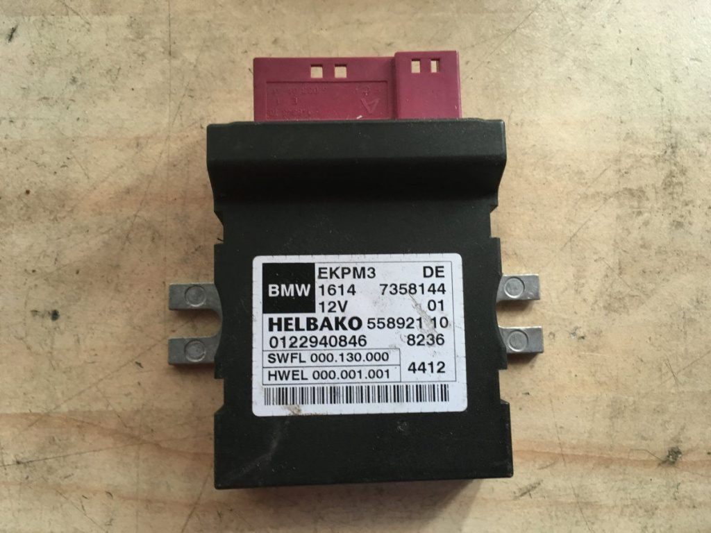 MODUL POMPA COMBUSTIBIL 7358144-01, BMW SRIA 5 F10