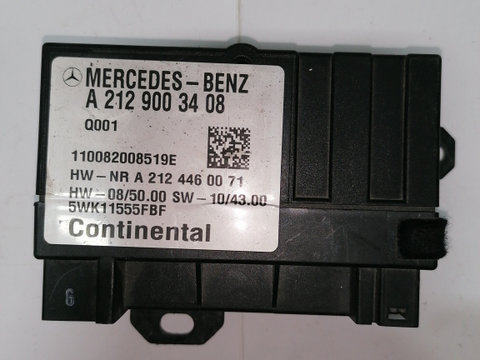 Modul pompa combustibil Mercedes-Benz E 220 2.2 Motorina 2010, A2129003408