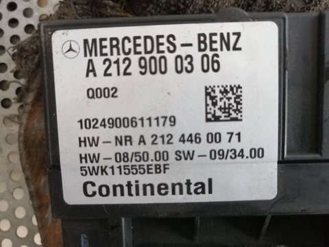 Modul Pompa Combustibil Mercedes C-E Class W204 W212 2.2 Cdi Euro 5