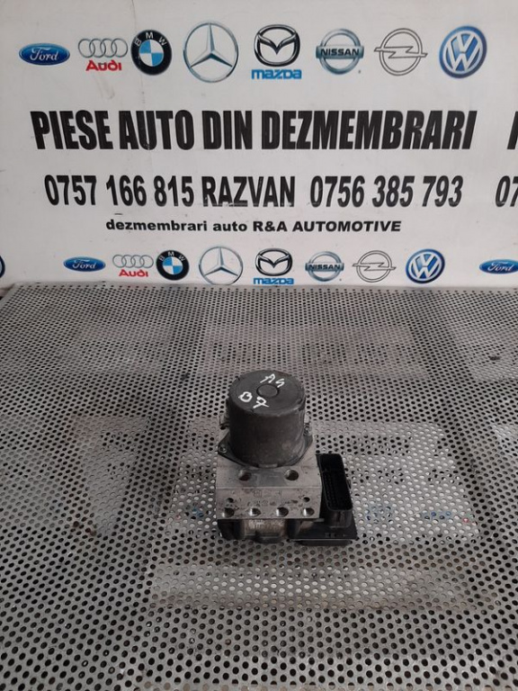 Modul Pompa Unitate ABS Audi A4 B7 Cod 0265950474 8E0910517D 8E0614517AK Vanduta De Firma Cu Garantie Livram Oriunde In Tara