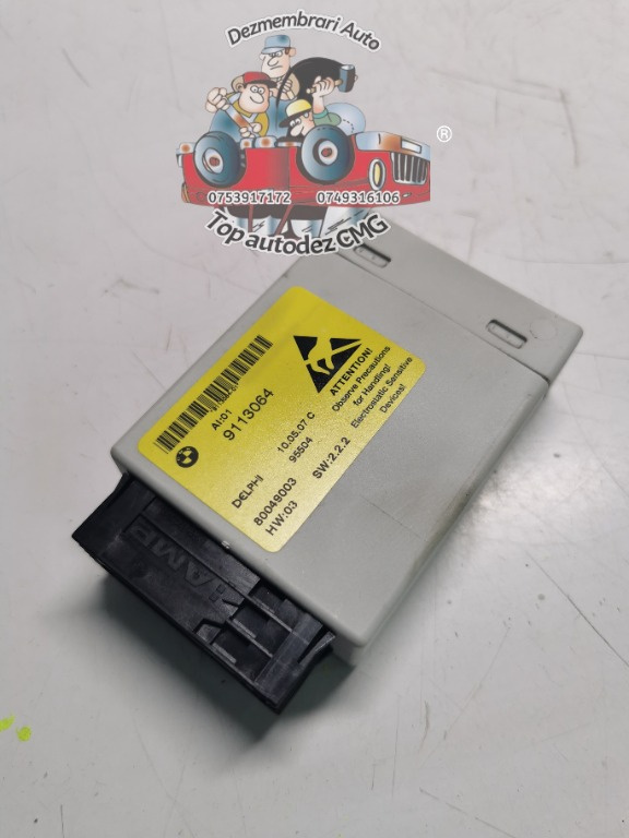 Modul pornire Bmw seria 5 E60 E61 9113064 LCI facelift