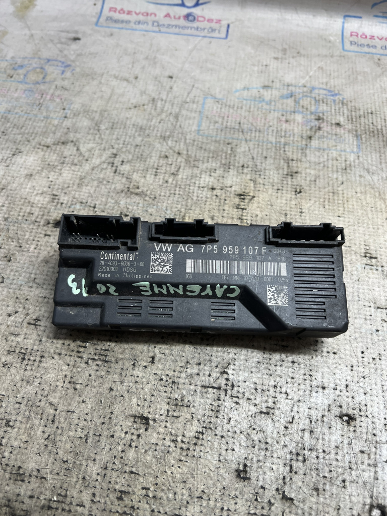 Modul portbagaj Porsche Cayenne 2013, 7P5959107F