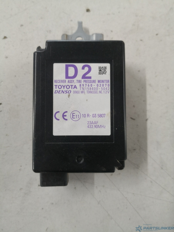 Modul presiune cauciucuri TOYOTA COROLLA 1.3i 2015-2016 OEM 8976002070