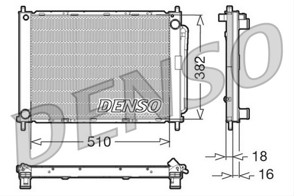 Modul Racire Denso Renault DRM23100