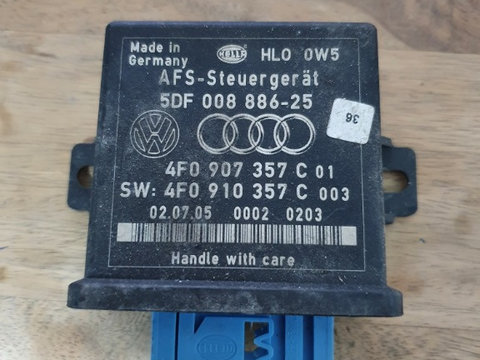 Modul reglare faruri Audi A4 B7 Cod:4F0907357C