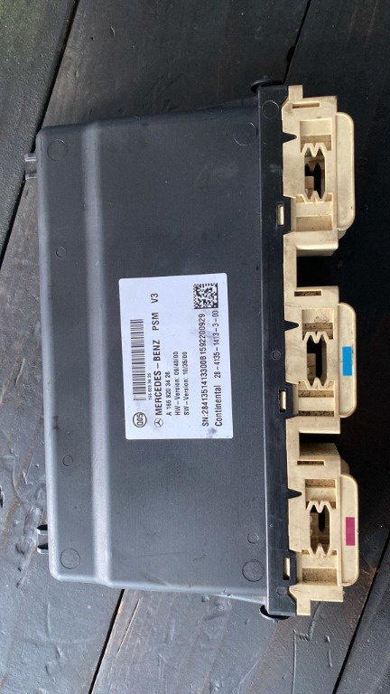MODUL SCAUN SOFER MERCEDES A W176 / GLE COUPE W166 2016 A1668203426