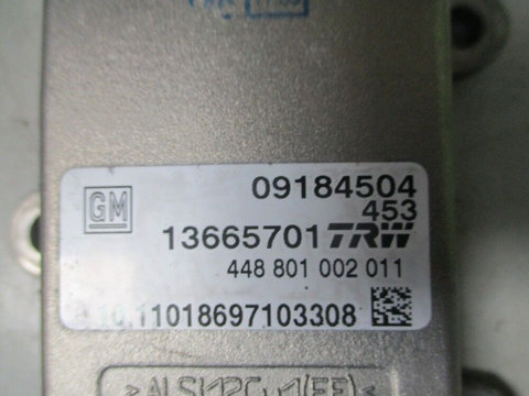 Modul senzor ESP Opel Vectra C, Signum 09184504, 13665701
