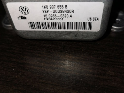 Modul / Senzor ESP VW Golf 5 , Touran / Seat Leon , Toledo ( cod 1K0 907 655B )