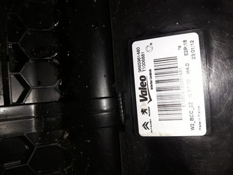 Modul senzor parcare / Calculator confort Peugeot 508 1.6 hdi 2012 Cod 9665961480