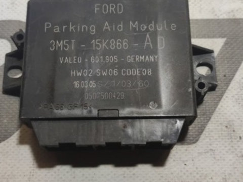 Modul senzor parcare Ford focus 2 2004-2008 cod 3M5T-15K866-AD