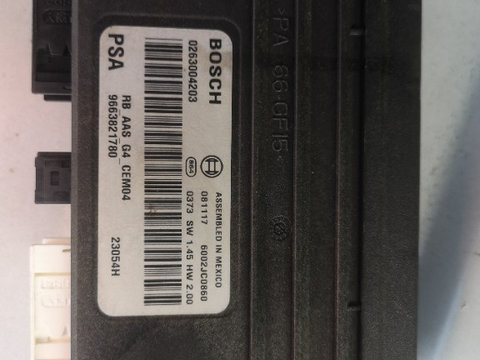 Modul senzor parcare pentru Citroen C4 Grand Picasso, C5, cod : 9663821780