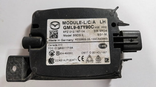 Modul senzor RVM Mazda 6 - GML9-67Y90C o