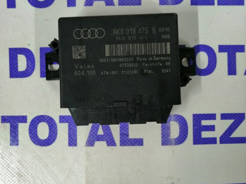 Modul senzori de parcare Audi A4 B8 cod 8K0 919 475 B / 8K0919475B
