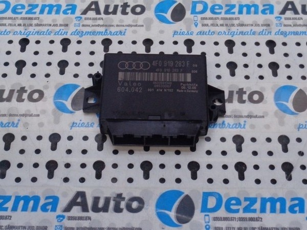 Modul senzori parcare, 4F0919283F, Audi A6 (4F2, C